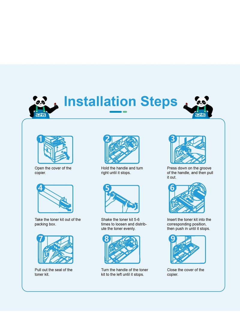 استا حبر ASTA 178nw 179fnw 117A W2070A W2071A W2072A W2073A متوافق مع طابعة الليزر الملونة 150a W 2070 2071 2072 2073 117 A خرطوشة حبر بديلة مستهلكة للمكتب المتميز من LaserJet pr - Image 5